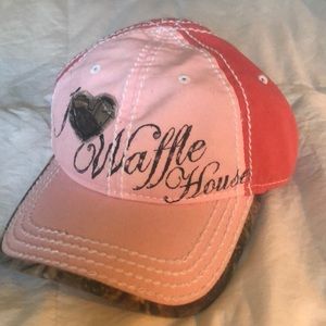 Adorable I ❤️ Waffle House ball cap!  New